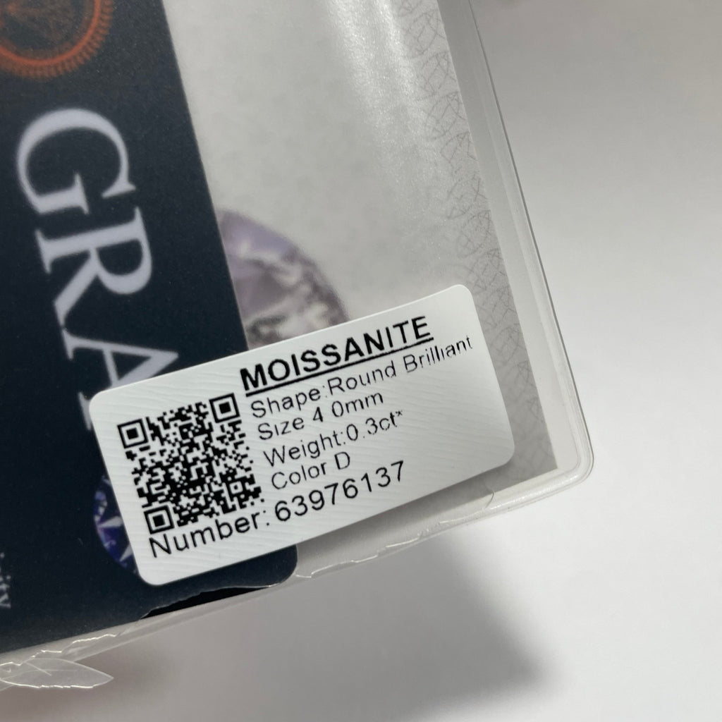 Round Cut Moissanite Earrings - Clear Stone Jewelers